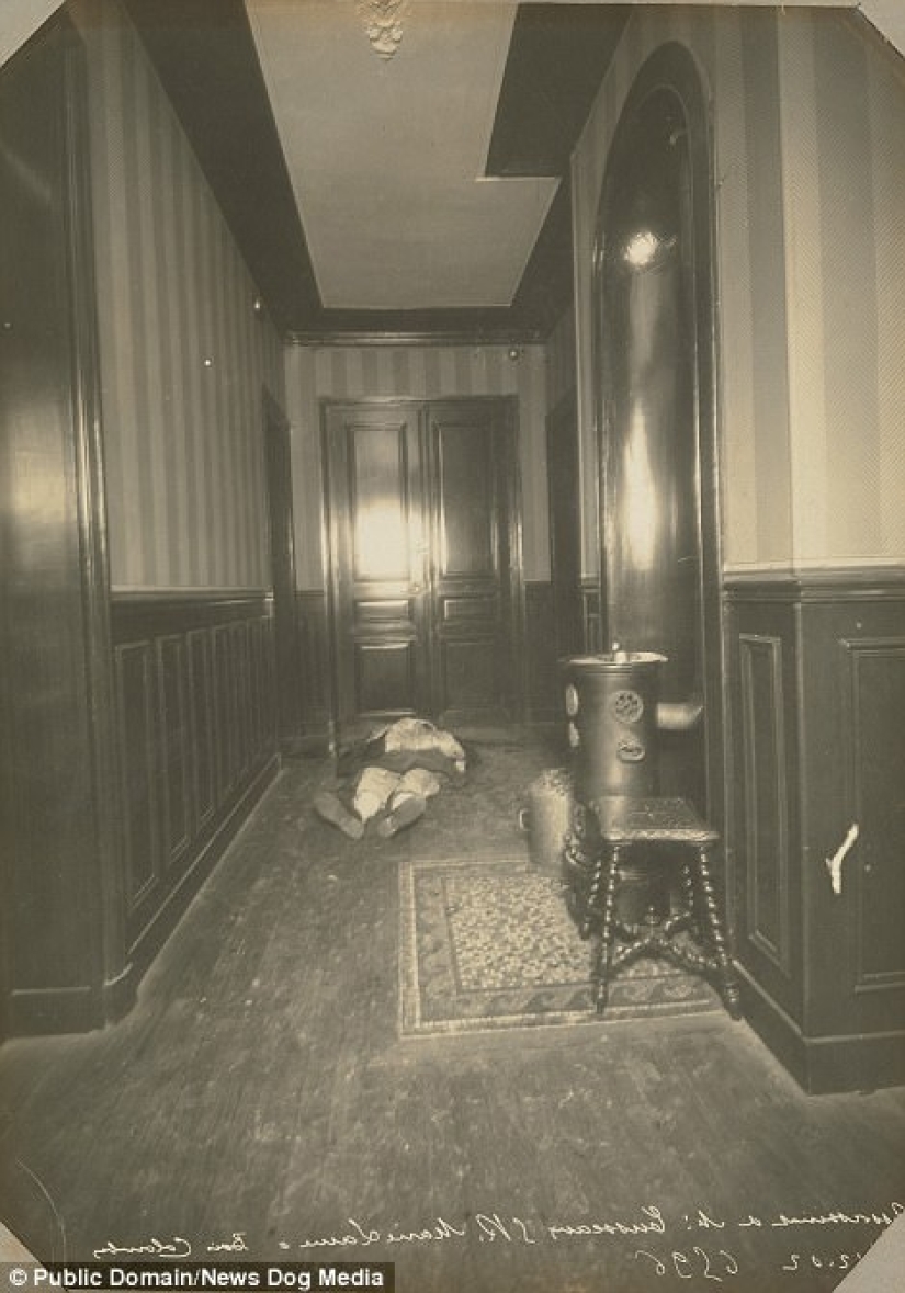 First-of-its-kind crime scene photos from 1904