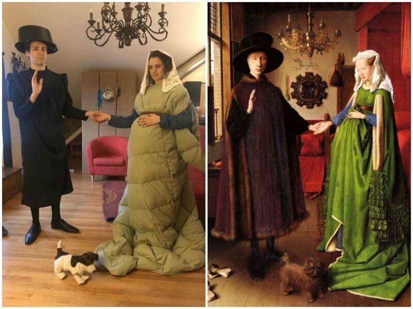 Flash mob en cuarentena: los usuarios de Twitter "repiten" obras de arte Flash mob en cuarentena: los usuarios de Twitter "repiten" obras de arte