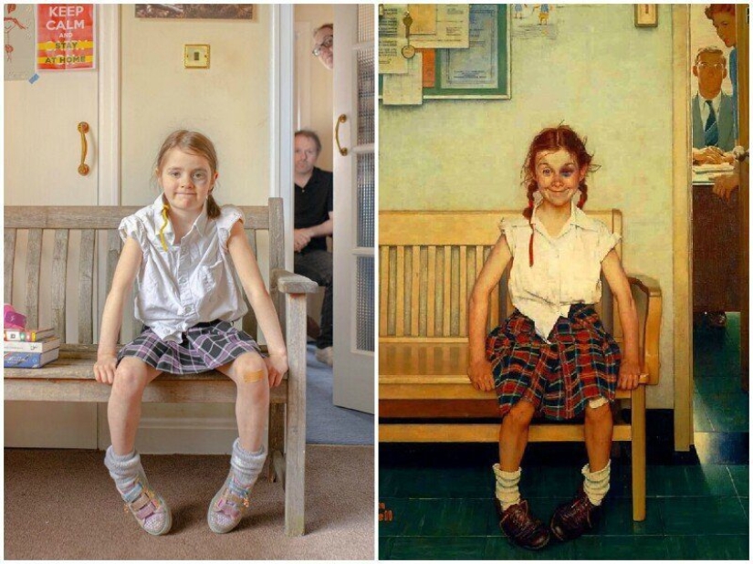 Flash mob en cuarentena: los usuarios de Twitter "repiten" obras de arte Flash mob en cuarentena: los usuarios de Twitter "repiten" obras de arte