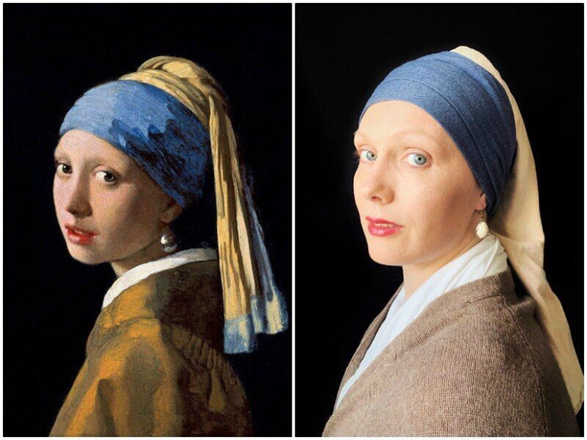 Flash mob in quarantine: Twitter users "repeat" works of art