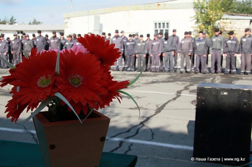 For what the bear Katerina is serving a life sentence in a Kazakh colony