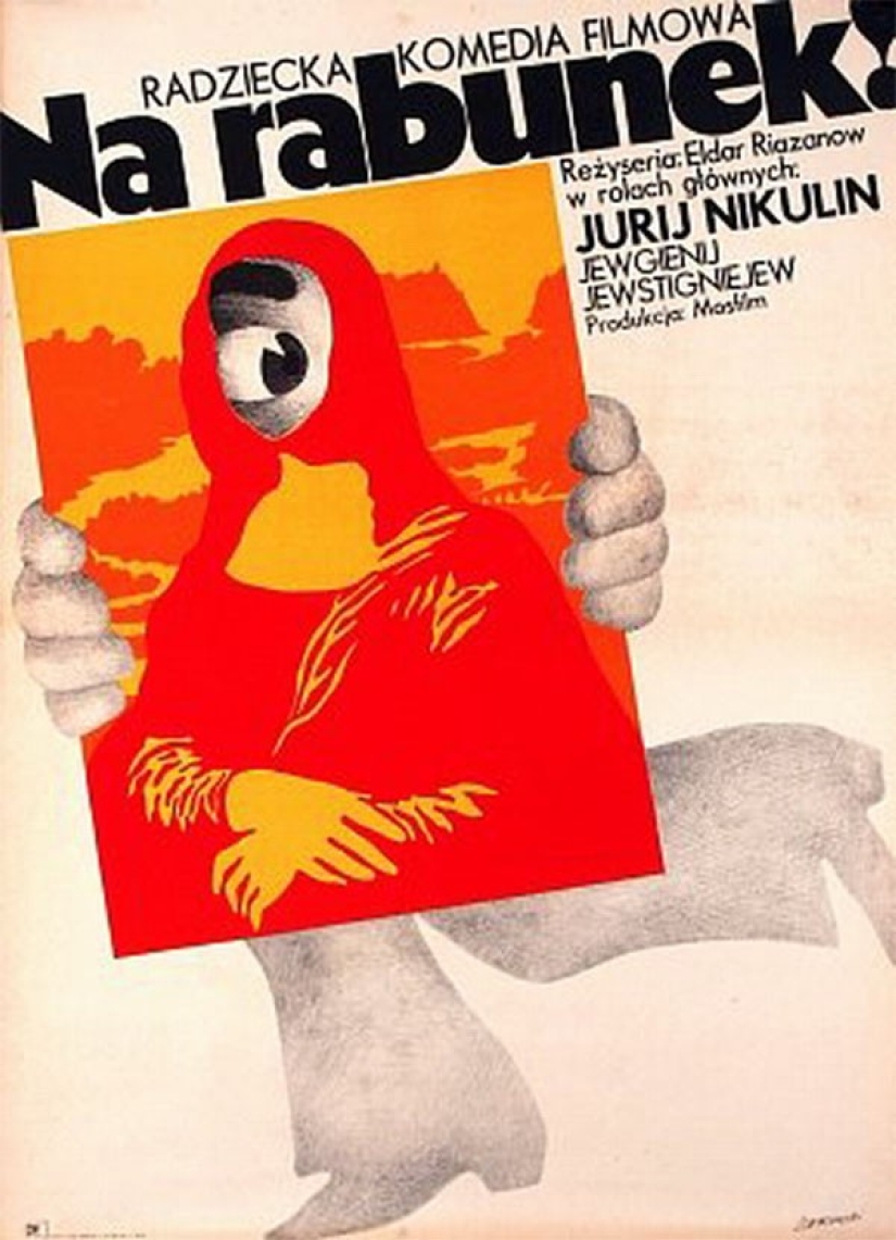 Foreign posters for Soviet films, balancing on the verge of genius and madness Foreign posters for Soviet films, balancing on the verge of genius and madness