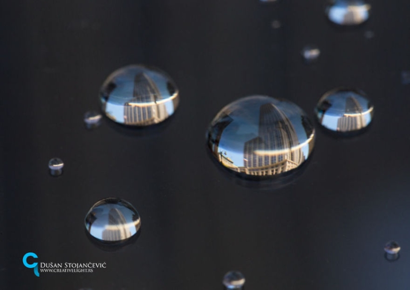 Fotógrafo de 15 años dispara ciudades del mundo, en gotas de agua