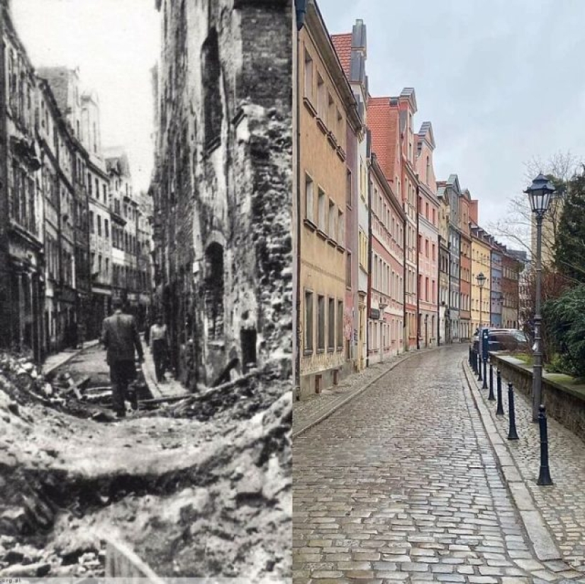 "Fotos antiguas en la vida real": 14 fotos que muestran cómo el tiempo afecta todo