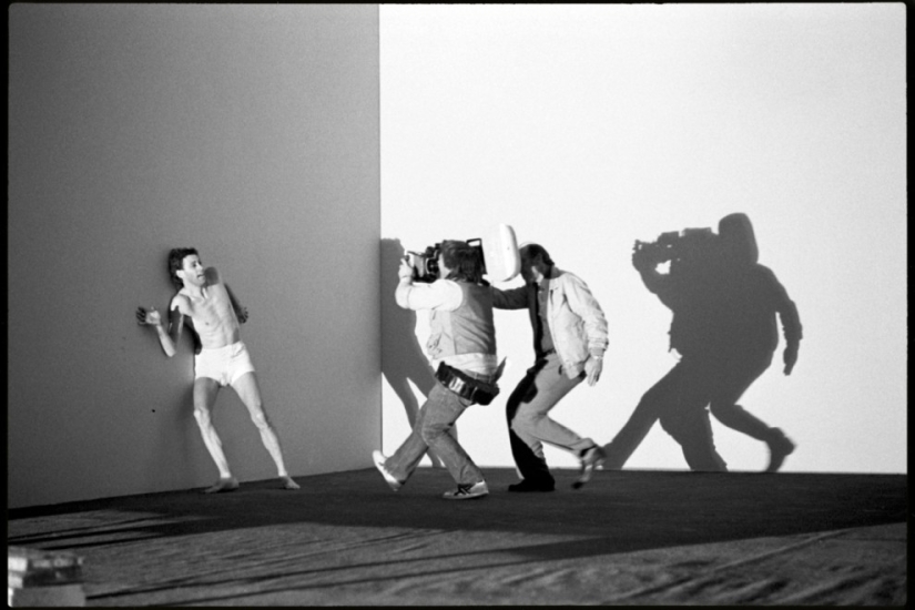 Fotos de detrás de escena de la película de 1982 Pink Floyd - The Wall