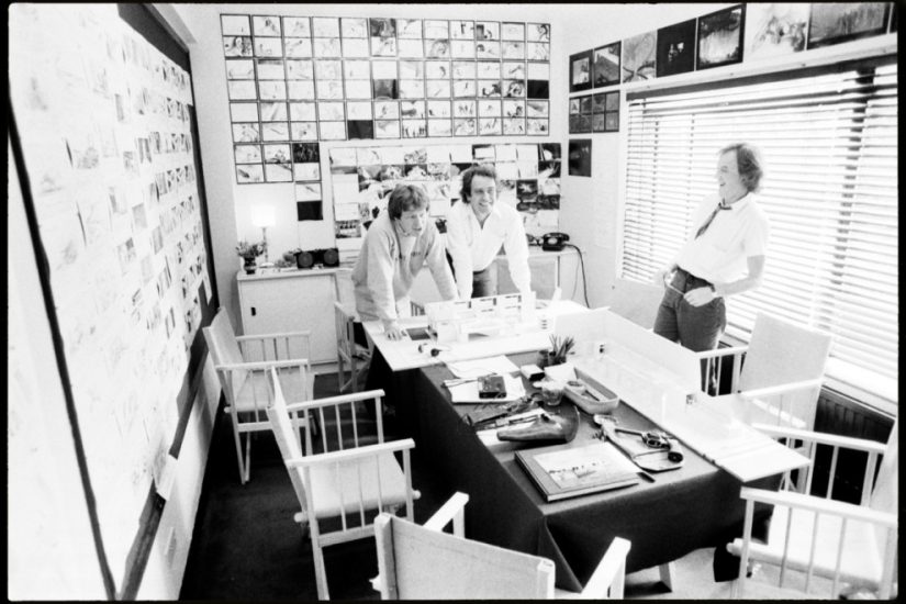 Fotos de detrás de escena de la película de 1982 Pink Floyd - The Wall