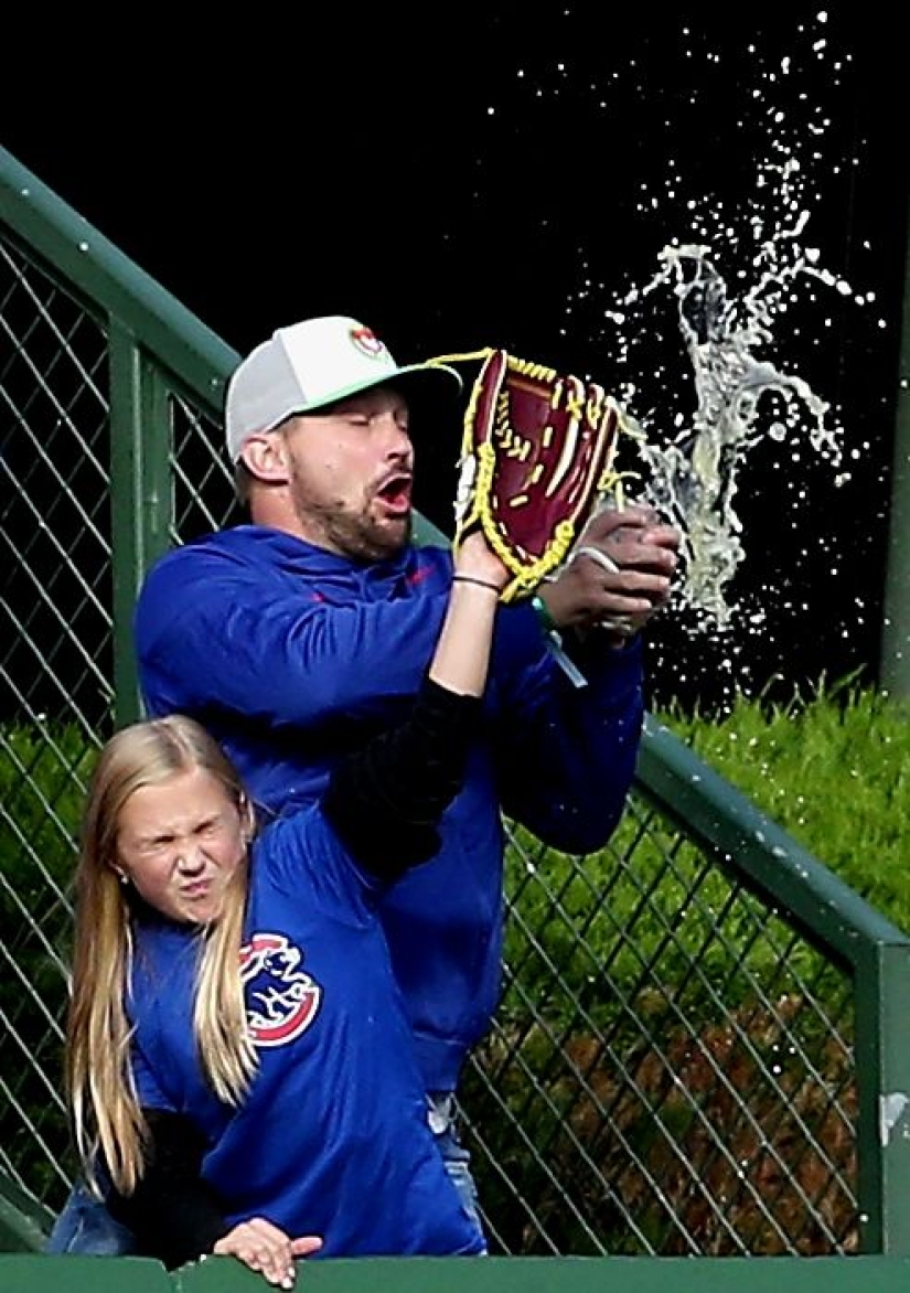 Fotos divertidas de deportes que fueron tomadas en el momento justo
