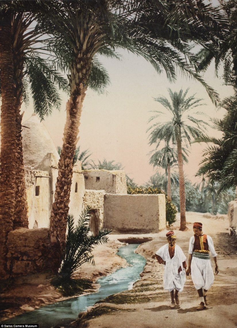Fotos en color de lugares turísticos populares tomadas hace más de 100 años