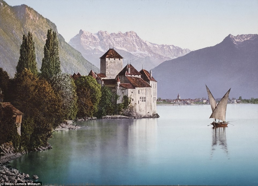 Fotos en color de lugares turísticos populares tomadas hace más de 100 años