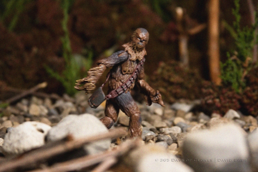 Fotos icónicas en forma de remakes con soldados de asalto imperiales
