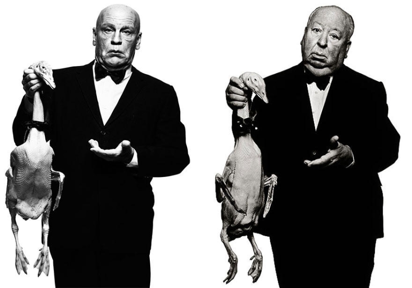 Fotos icónicas sin photoshop realizadas por John Malkovich Fotos icónicas sin photoshop realizadas por John Malkovich