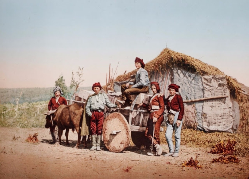 Fotos únicas de la década de 1890, pintadas a mano