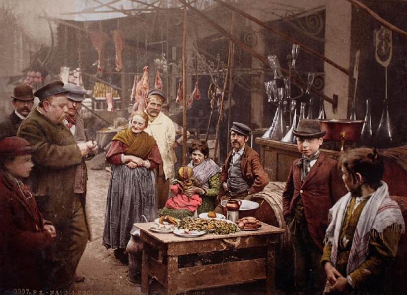 Fotos únicas de la década de 1890, pintadas a mano