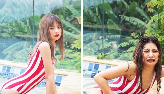 Fraud everywhere: Instagram/Reality collages from a girl from Thailand Fraud everywhere: Instagram/Reality collages from a girl from Thailand