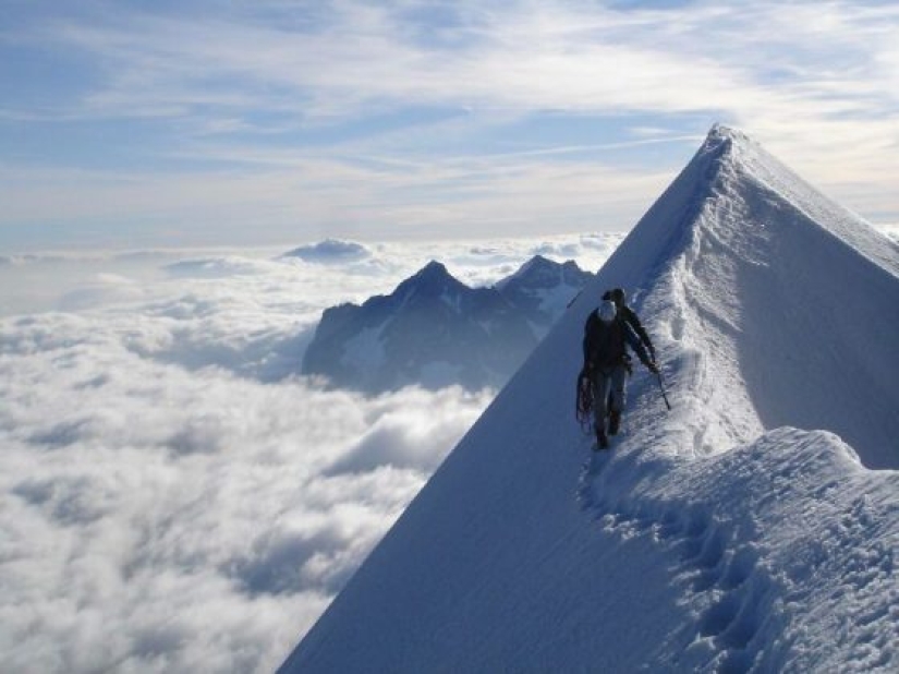 Frightening photos of great heights