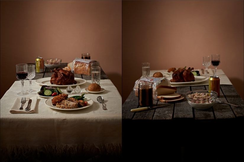 From Ancient Egypt to the USA: the difference between rich and poor food