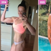 From skinny to crumpet: fitness blogger recovered and urges fans to ignore the diet From skinny to crumpet: fitness blogger recovered and urges fans to ignore the diet