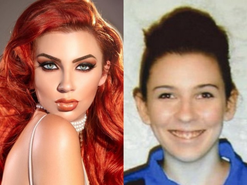 From ugly duckling to Swan go out and date ass: Instagram model showed what she was like in her youth