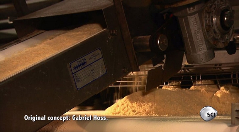 From what, from what, from what are... Pringles chips made of