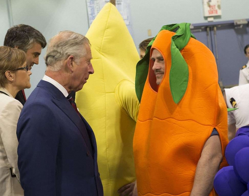 Funny photos of the royal family