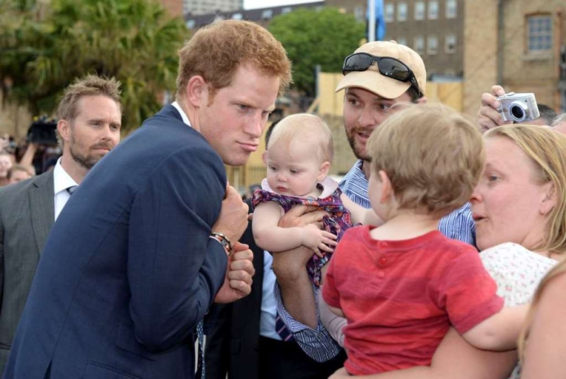 Funny photos of the royal family