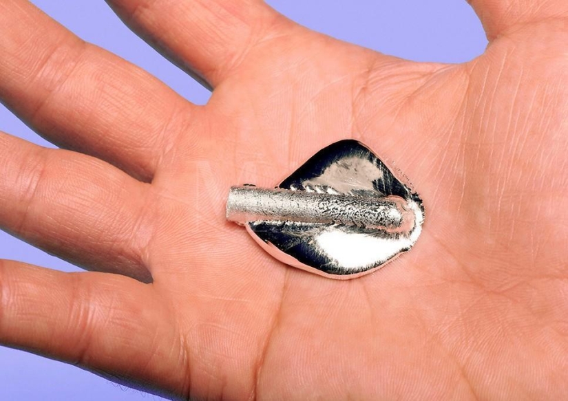 Gallium is a rare metal that melts in your hands Gallium is a rare metal that melts in your hands