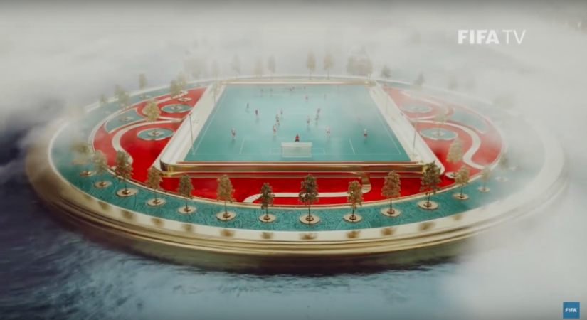 "Game of Thrones" and Faberge eggs: FIFA showed the official TV screensaver for the 2018 World Cup in Russia "Game of Thrones" and Faberge eggs: FIFA showed the official TV screensaver for the 2018 World Cup in Russia