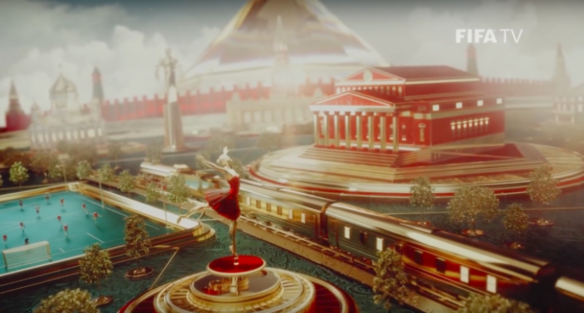 "Game of Thrones" and Faberge eggs: FIFA showed the official TV screensaver for the 2018 World Cup in Russia "Game of Thrones" and Faberge eggs: FIFA showed the official TV screensaver for the 2018 World Cup in Russia