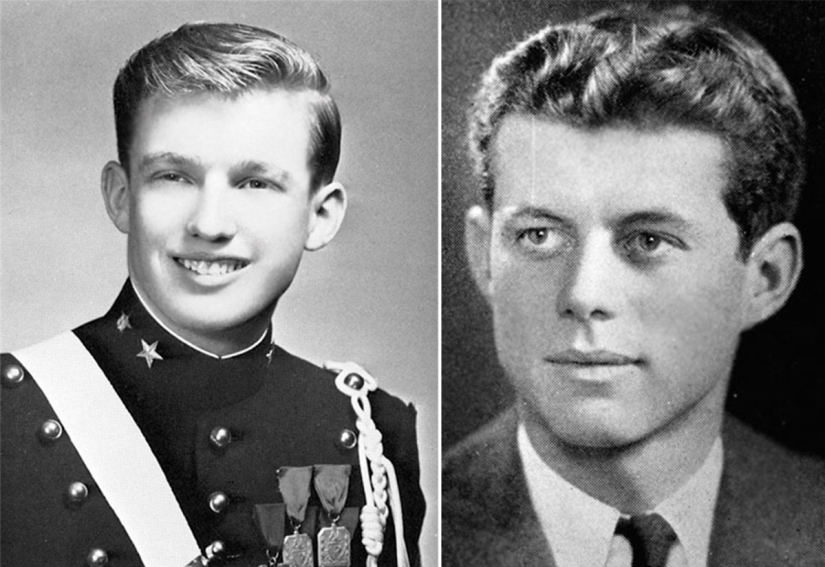 George H. W. Bush y otros presidentes de Estados Unidos en su lejana juventud George H. W. Bush y otros presidentes de Estados Unidos en su lejana juventud