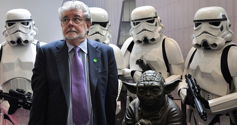 George Lucas topped the ranking of the richest celebrities in the United States George Lucas topped the ranking of the richest celebrities in the United States