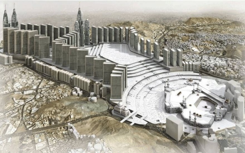 Gigantomanía al estilo saudí: se destruyen santuarios en La Meca para construir hoteles monstruosos