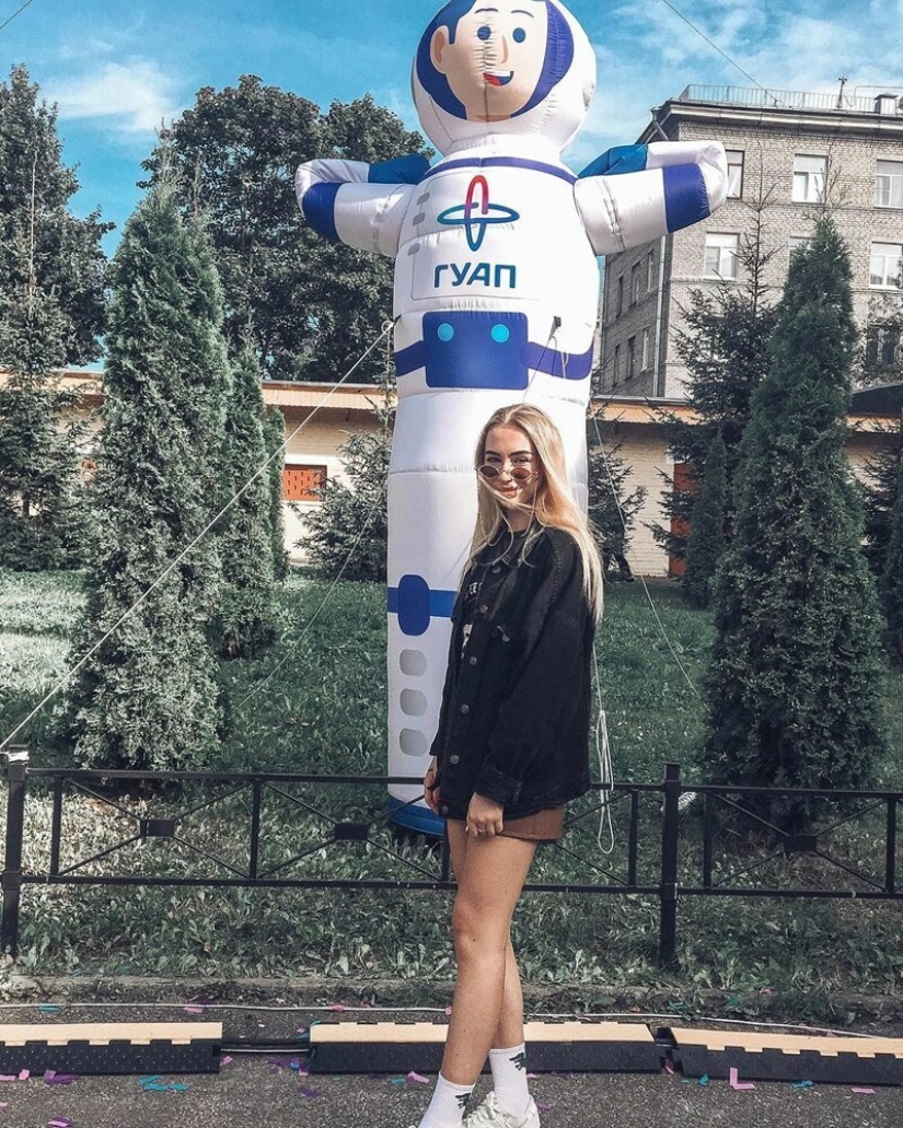 Girls-students: a selection of photos of charming freshmen of 2019