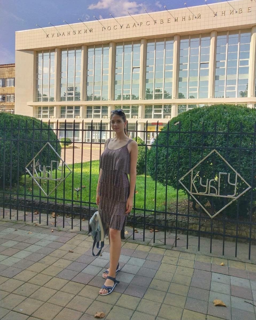 Girls-students: a selection of photos of charming freshmen of 2019