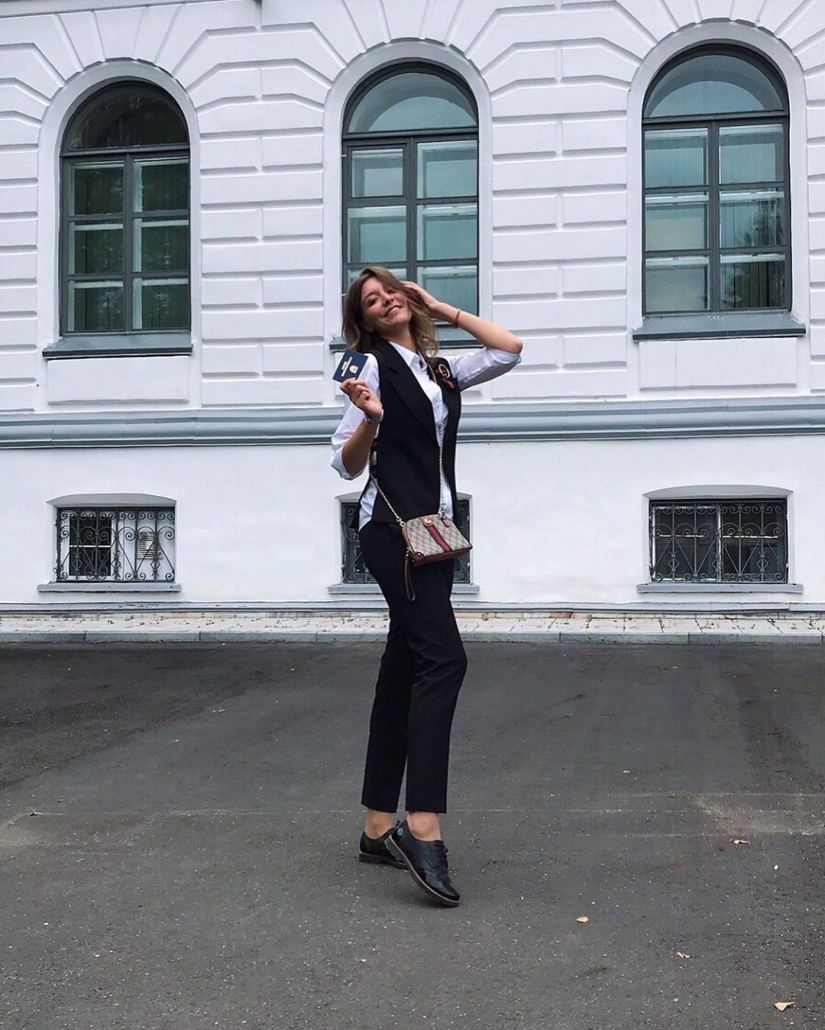 Girls-students: a selection of photos of charming freshmen of 2019