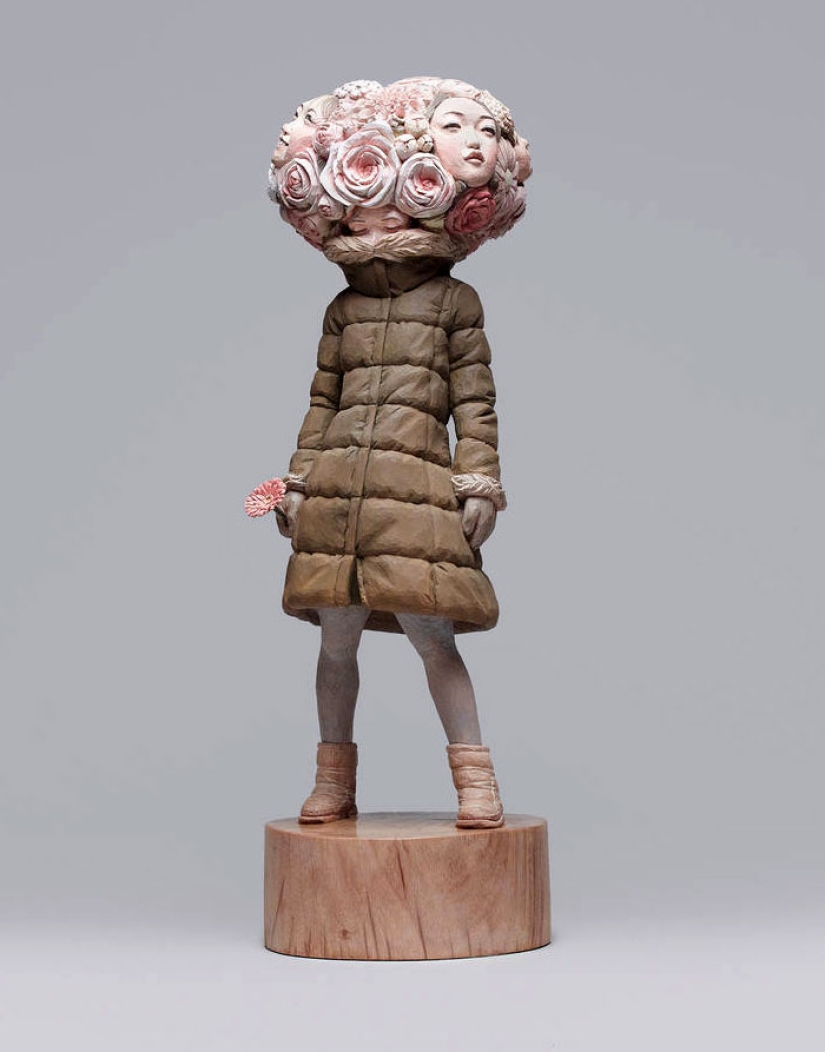 Glitch art: obras de un escultor japonés que harán girar la cabeza