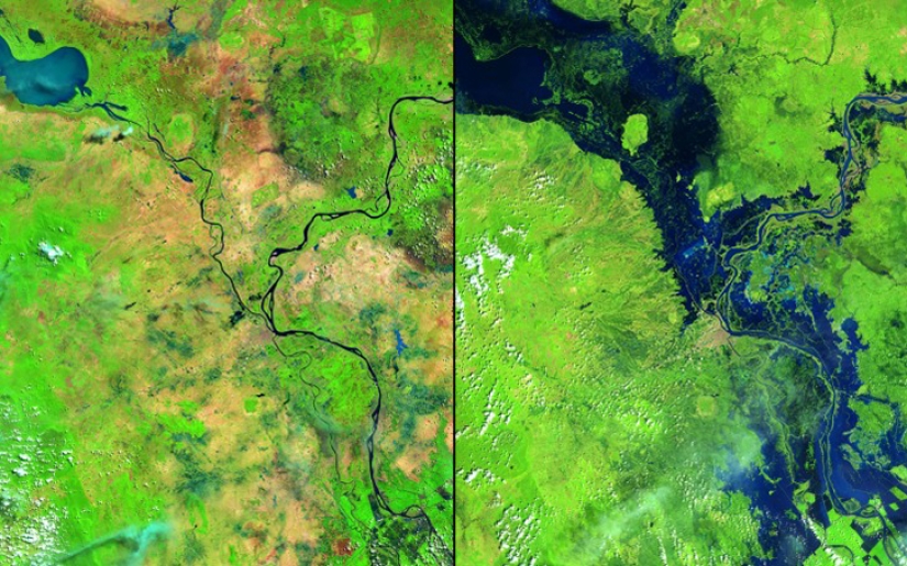 Global Climate Change in NASA Photos: Before and After Global Climate Change in NASA Photos: Before and After