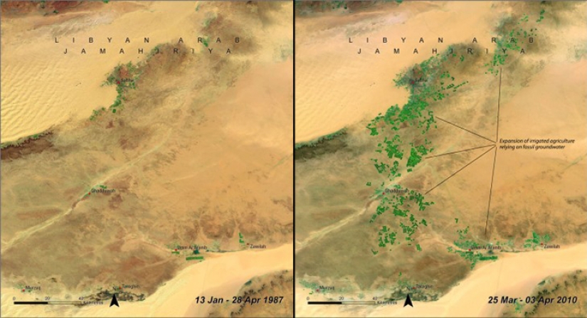 Global Climate Change in NASA Photos: Before and After Global Climate Change in NASA Photos: Before and After