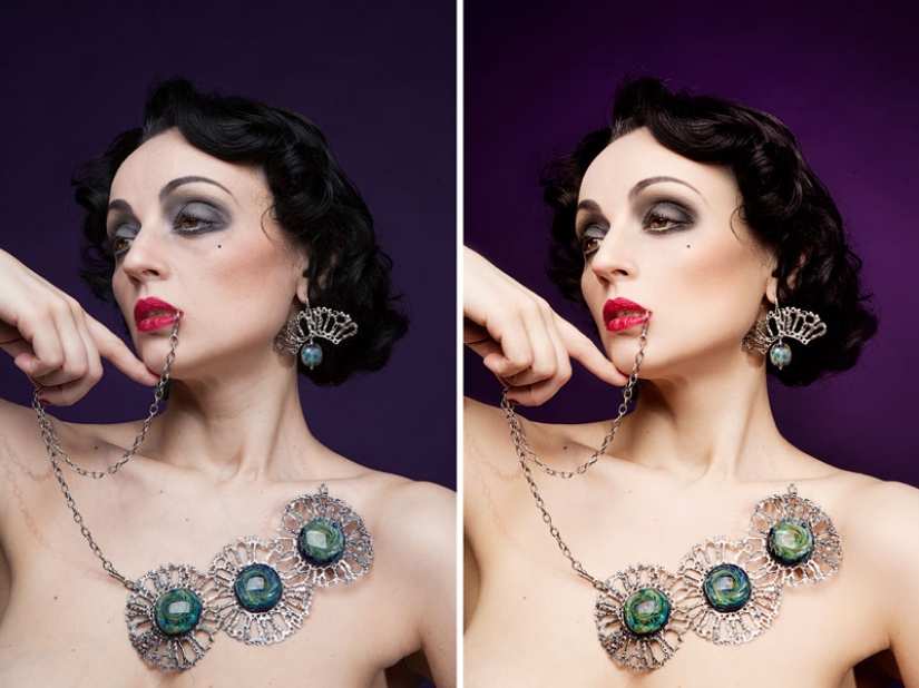 Gloss models BEFORE and AFTER photoshop: 10 photos Gloss models BEFORE and AFTER photoshop: 10 photos