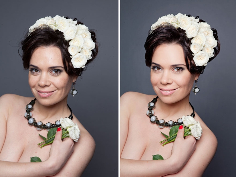 Gloss models BEFORE and AFTER photoshop: 10 photos Gloss models BEFORE and AFTER photoshop: 10 photos