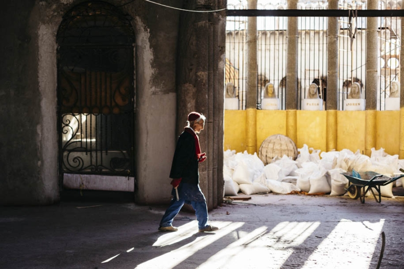 God help you: A 91-year-old monk has been building a grand cathedral on his own for half a century