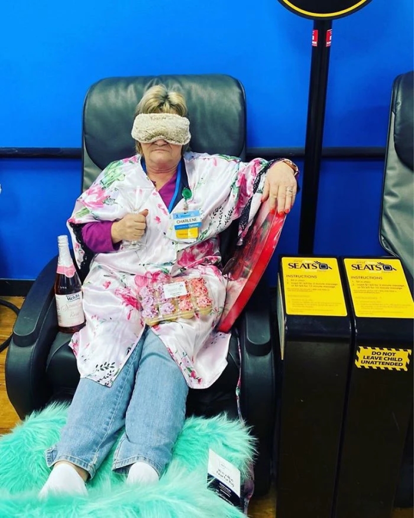 Granny prankster became famous by posing for a Walmart supermarket ad Granny prankster became famous by posing for a Walmart supermarket ad