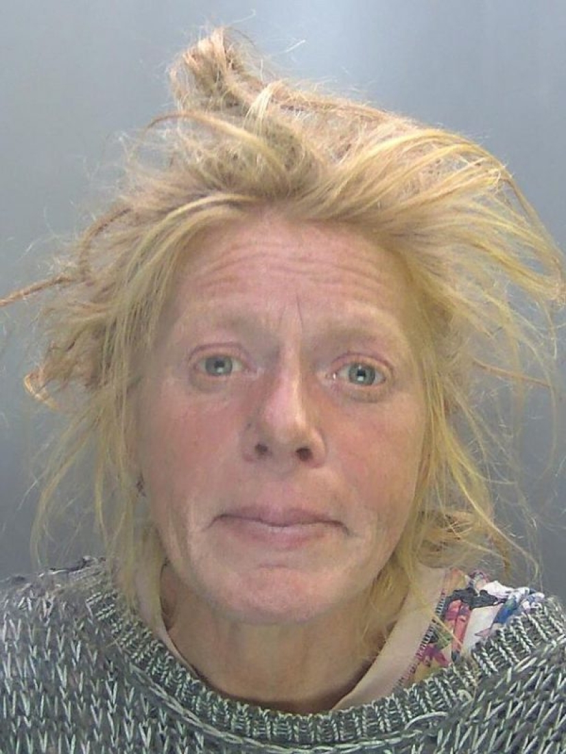 Had a good walk: a British woman spent a huge inheritance on drugs and booze and became a tramp Had a good walk: a British woman spent a huge inheritance on drugs and booze and became a tramp