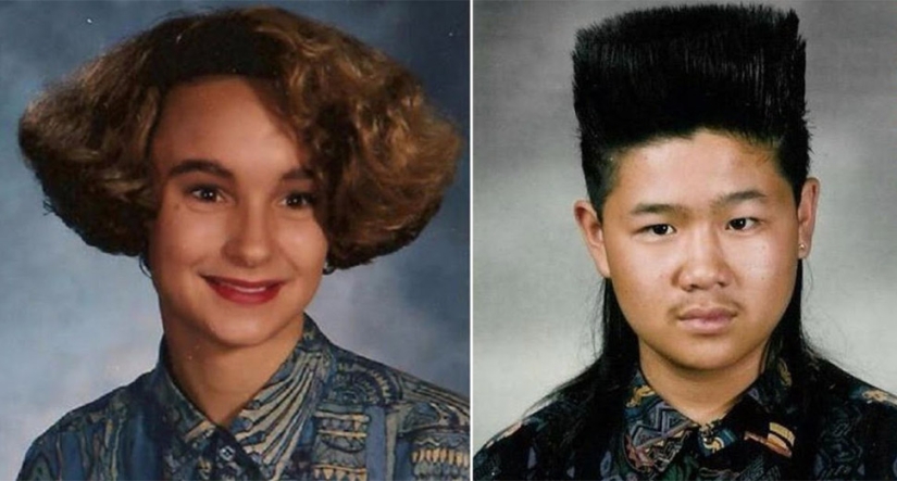 Hairdressers from the 80s and 90s knew how to make a teenager complex about appearance