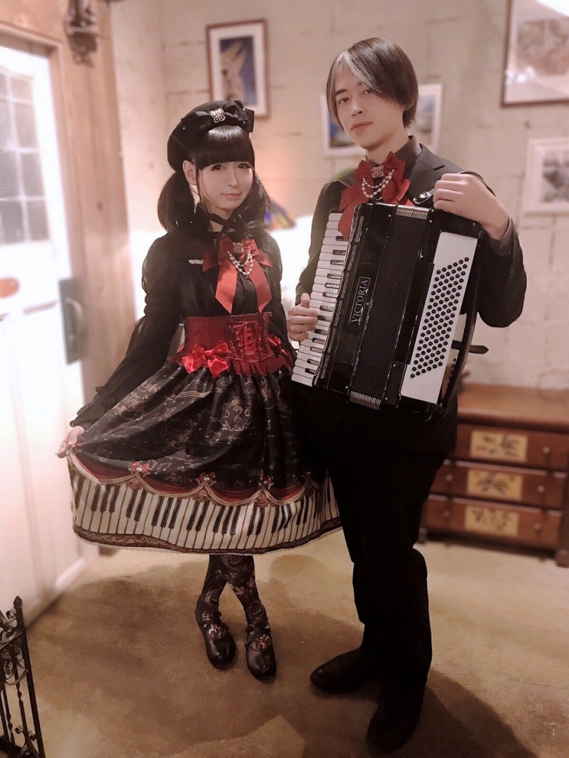 Hard to believe that this frail Japanese school girl is actually a 42-year-old father of two children