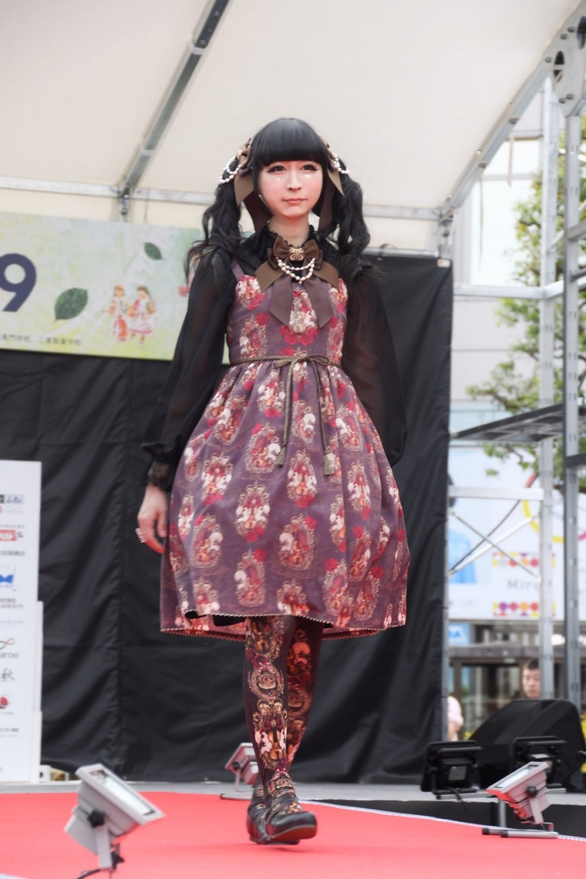Hard to believe that this frail Japanese school girl is actually a 42-year-old father of two children