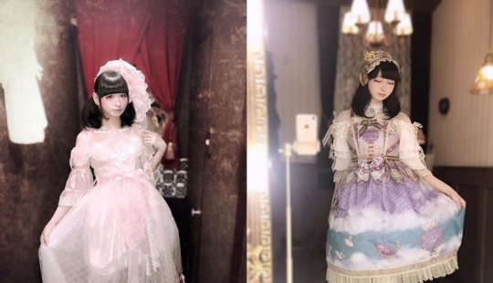 Hard to believe that this frail Japanese school girl is actually a 42-year-old father of two children