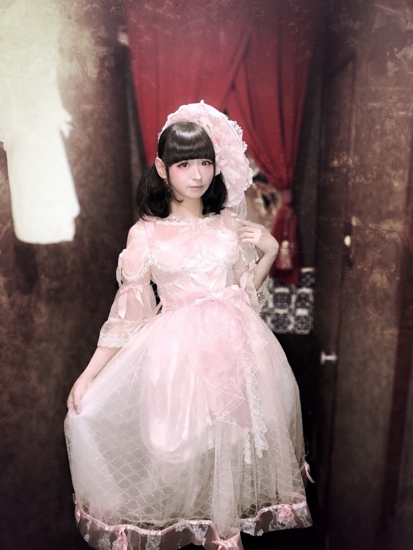 Hard to believe that this frail Japanese school girl is actually a 42-year-old father of two children
