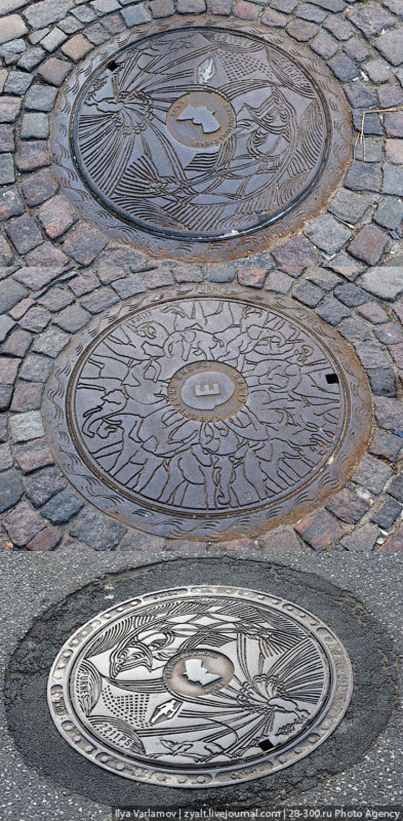 Hatches from different countries of the world Hatches from different countries of the world