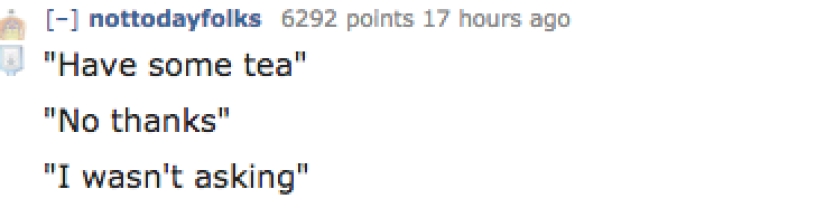 "Have some tea." "No, thank you." — "I didn't ask": Putin's tea party with the king of Saudi Arabia turned into a meme