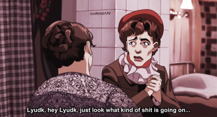 Hello, Galochka: heroes of Soviet films in English-language anime